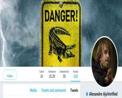 He has more than 25 thousand followers on his Twitter.